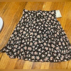 Urban Outfitters Floral Stretchy Skirt